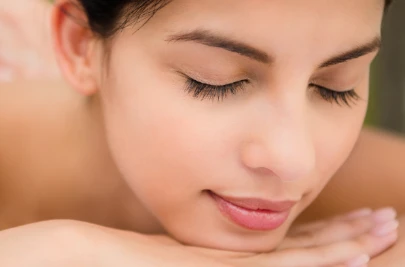 woman getting a massage